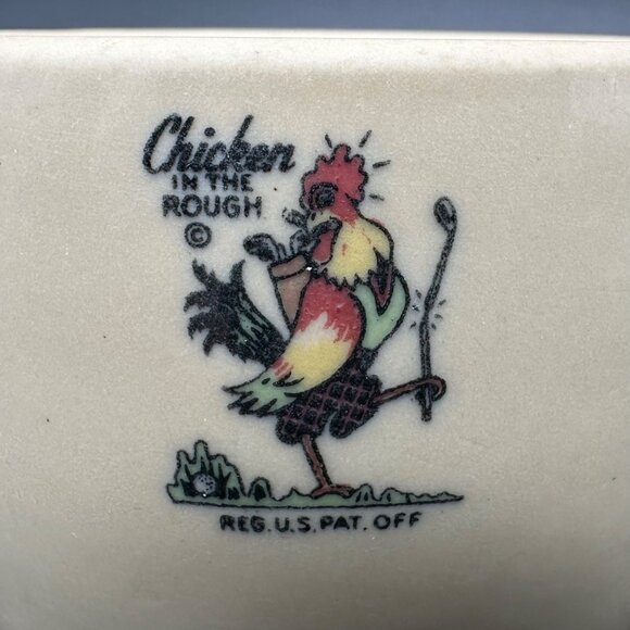 Vintage Chicken In The Rough Restaurant Ware Mug Syracuse China Coffee Cup 1940s - Picture 14 of 14